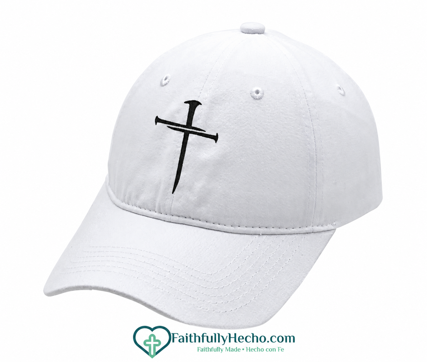 Christian Cross Sword Dad Hat – Adjustable Faith-Inspired Baseball Cap