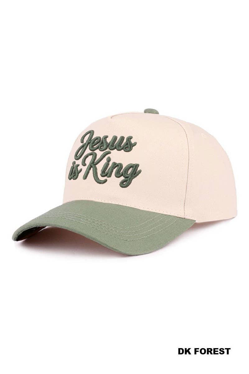 Jesus Two Tone Cotton Cap