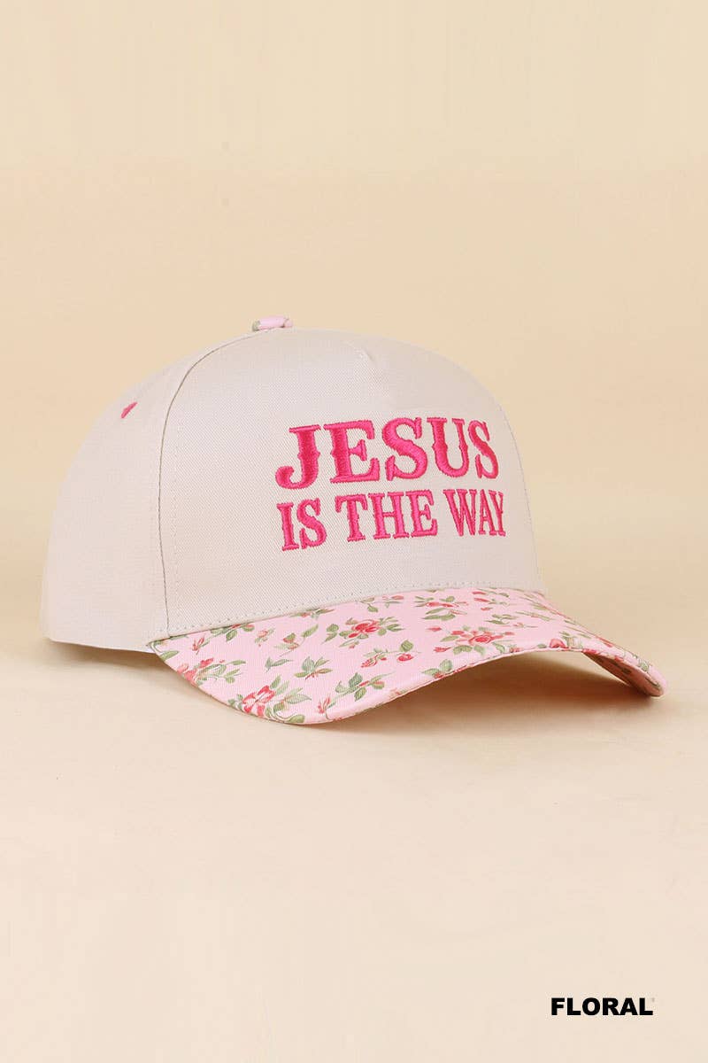 Jesus Two Tone Cotton Cap