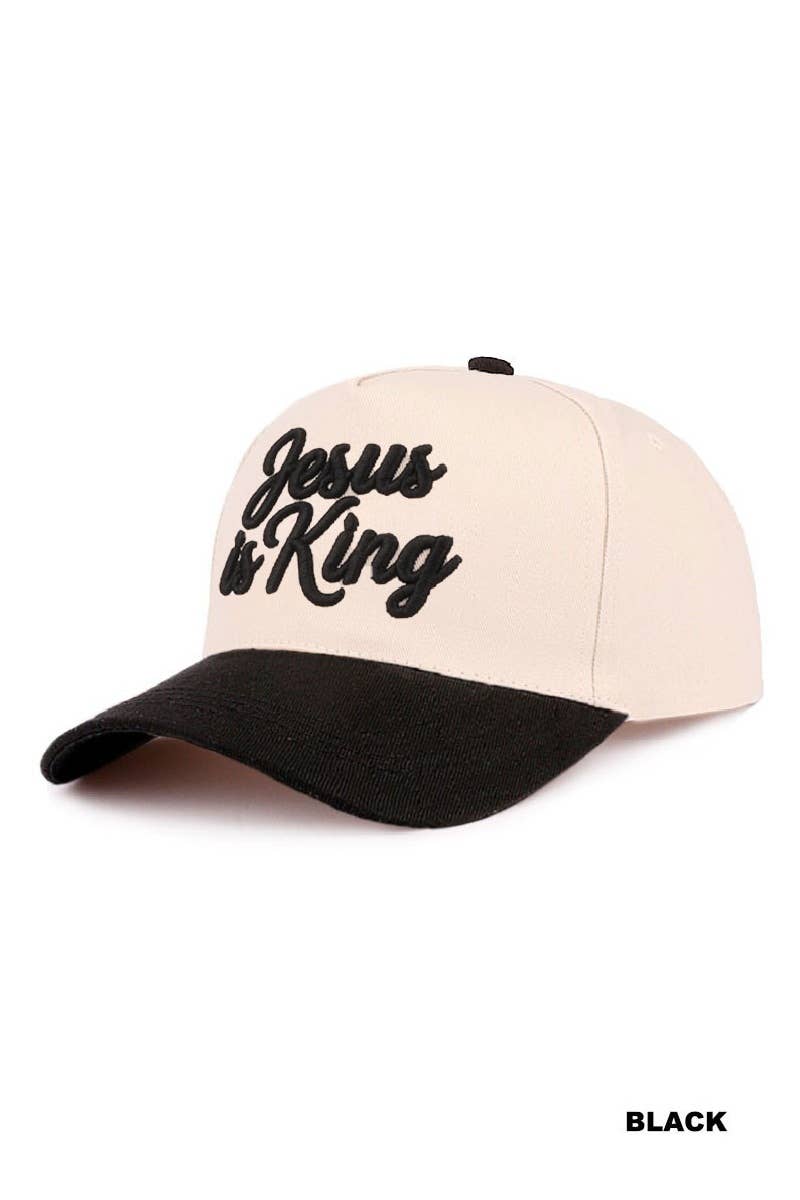 Jesus Two Tone Cotton Cap