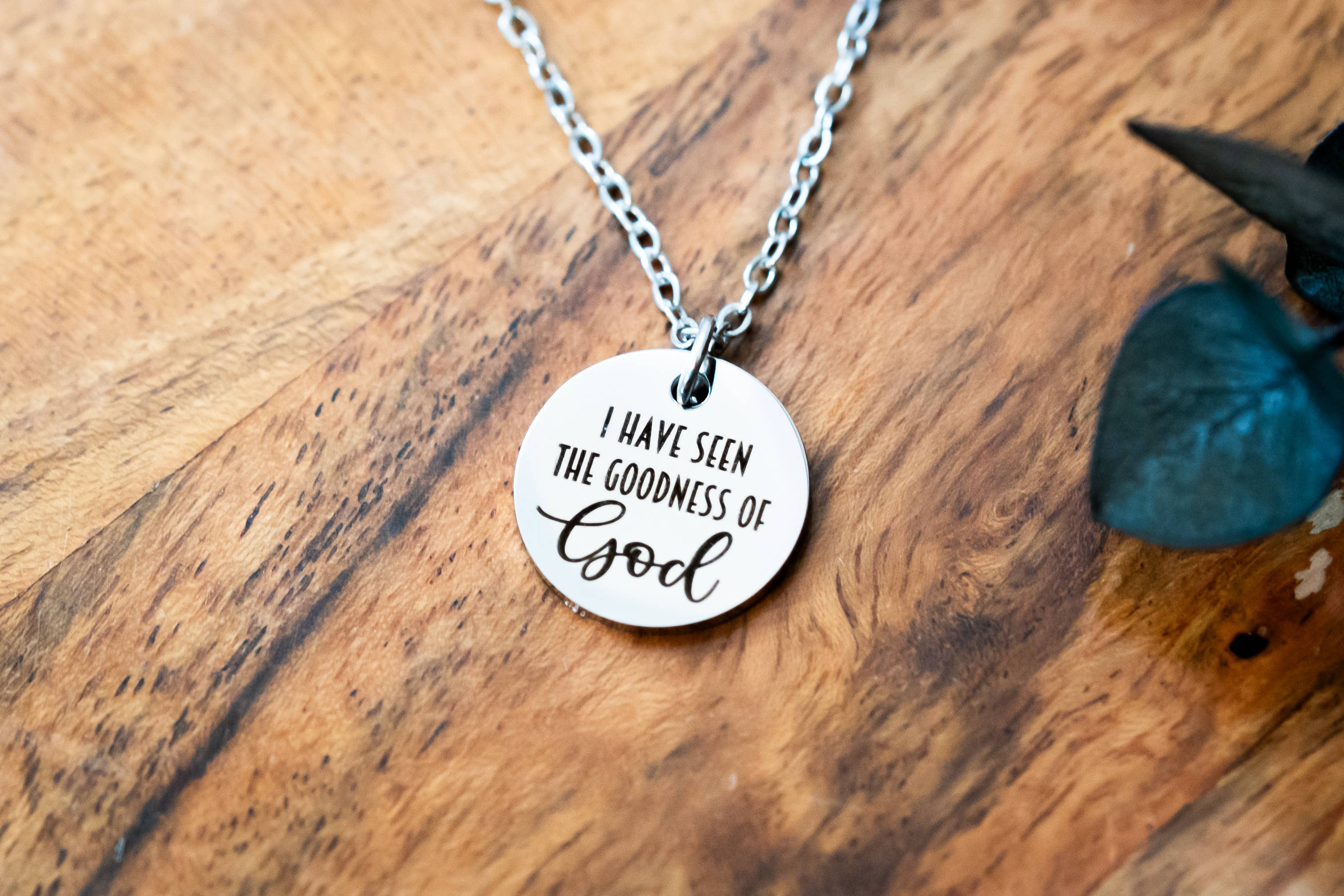 I Have Seen the Goodness of God Necklace - Christian Faith