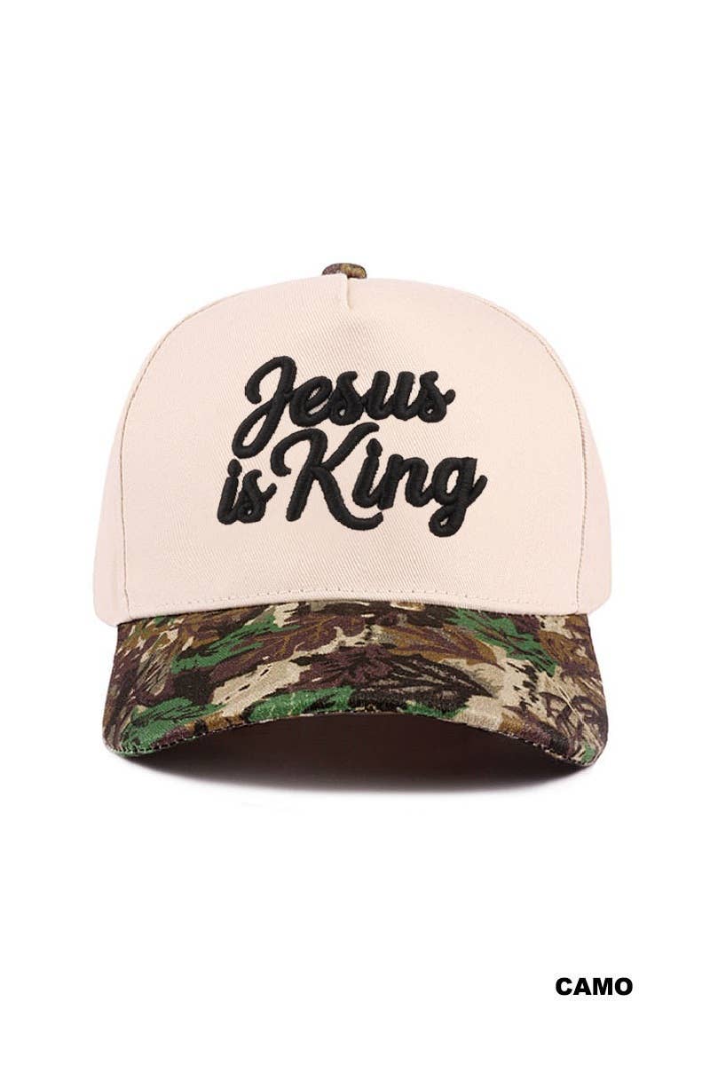 Jesus Two Tone Cotton Cap
